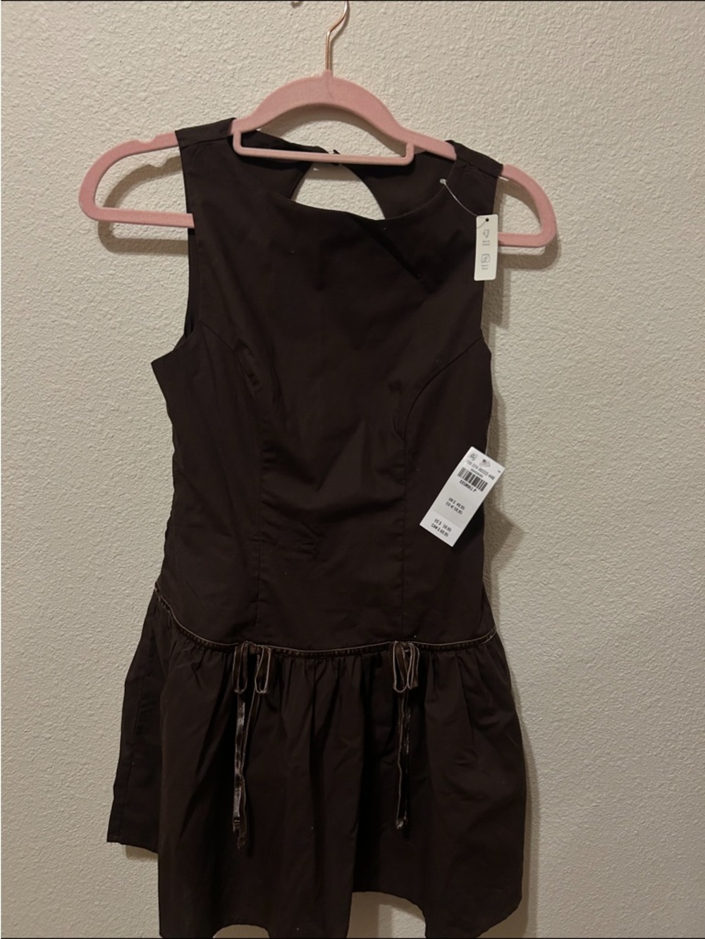 Hollister brown petite xxs dress